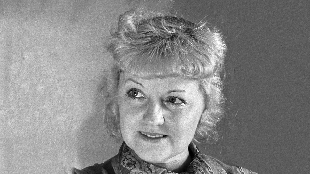 Мария Ивановна Бабанова