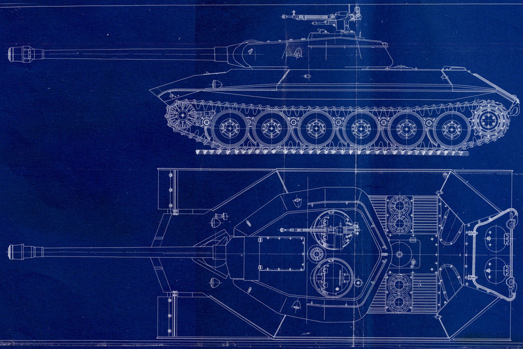 Проект ИС-6 (Объект 252) с переработанным корпусом и башней, датирован концом ноября 1944 года. Именно он лёг в основу будущего Объекта 257