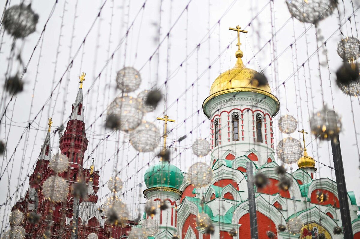 Собор Казанской Божьей матери в Москве