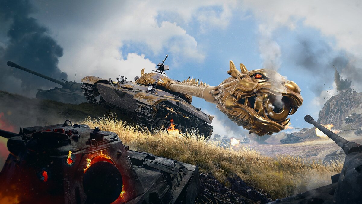 Новая игровая механика в World of Tanks. Огнедышащий дракон WZ-111 Qilin |  WOT новости | Дзен