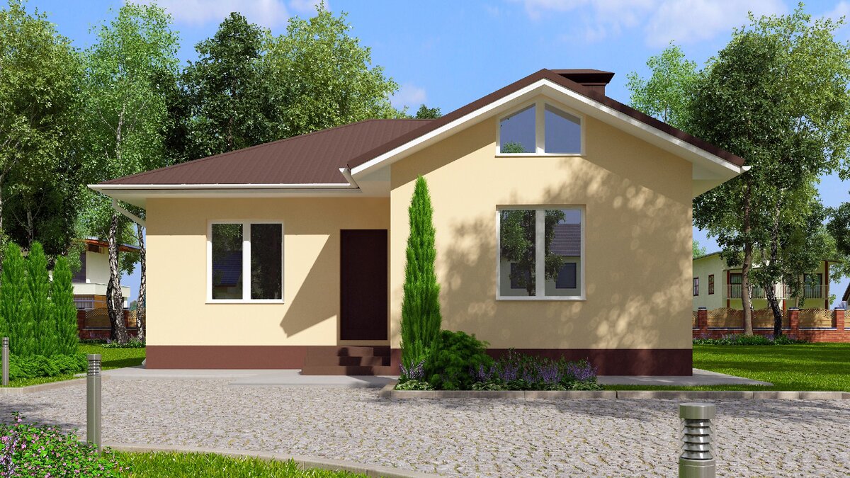 Проекты домов из железобетонных панелей
