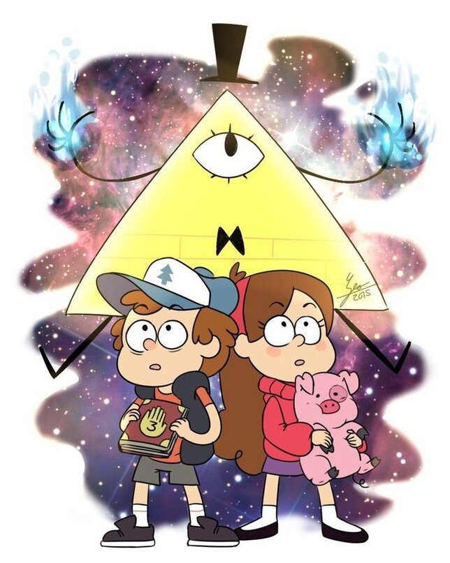 Диппера и Мэйбл можно считать не просто спасители города гравити фолз,а героями всей галактики!!!