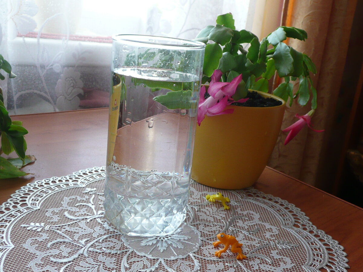 фото автора. Мой стакан с водой