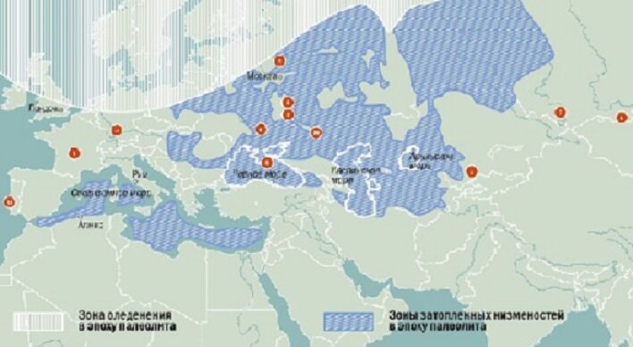 МОРЯ ТАЛОЙ ВОДЫ НА ОКРАИНЕ ВЕЛИКОГО ЛЕДНИКА. (А.Суворый).