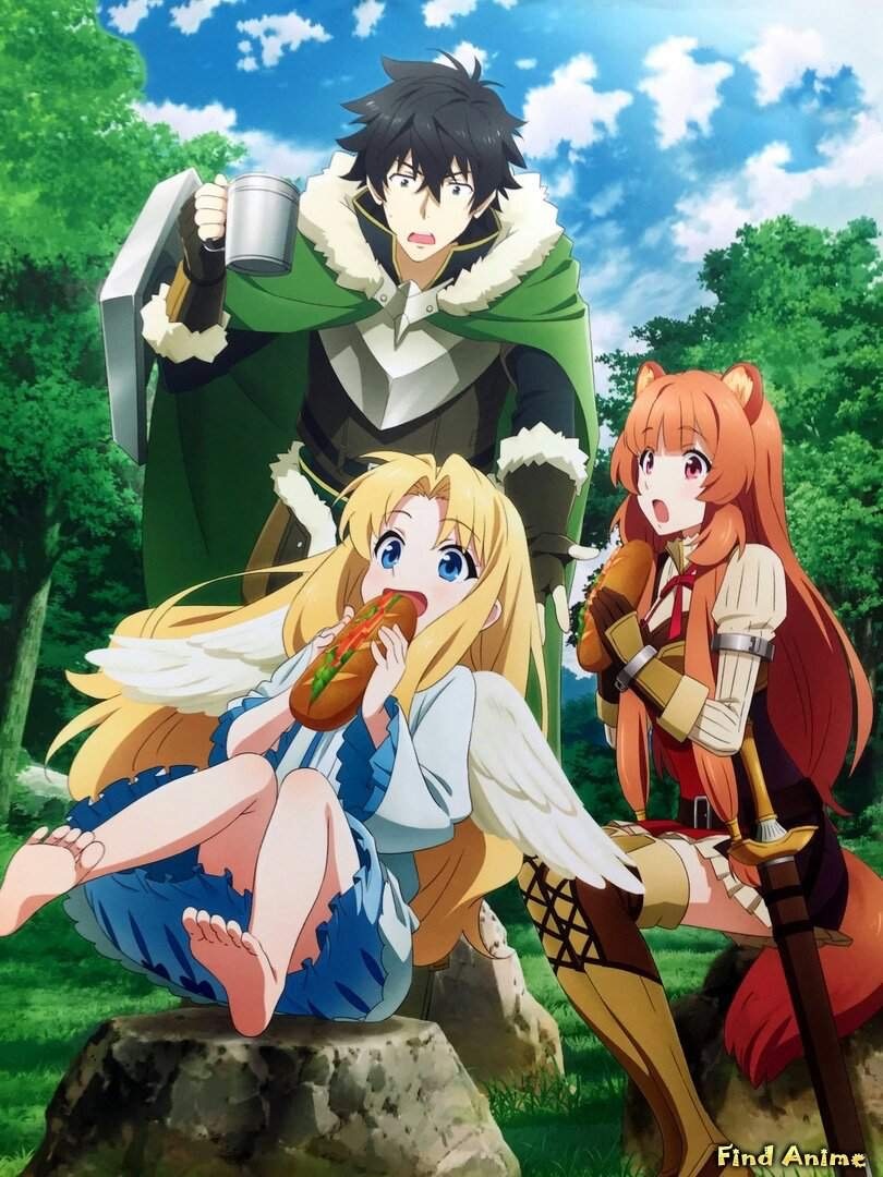 Наофуми Иватани, отаку и студент университета, который проводит свои дни на играх и манге. Однажды он оказывается вызванным в параллельную вселенную. Позже он узнаёт, что является одним из четырёх героев, оснащенных легендарным оружием, которому поручено спасти мир от его предсказанного разрушения. 