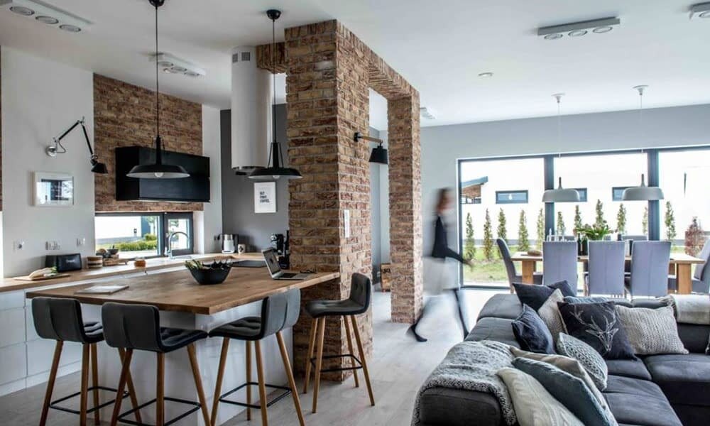 Дизайн проект дома в скандинавском стиле