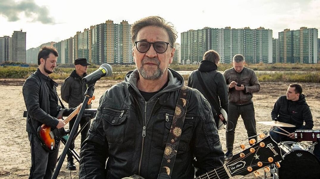 Группа ДДТ на съемка клипа 2020