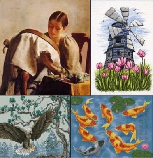 С древности вышивальщицы знали сюжеты, которые приносят удачу