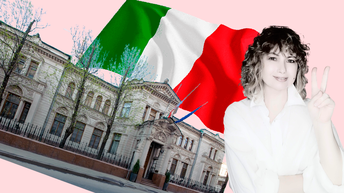 Итальянское посольство в Москве. Листайте галерею, там залы посольства, в которых мы делали модный показ 