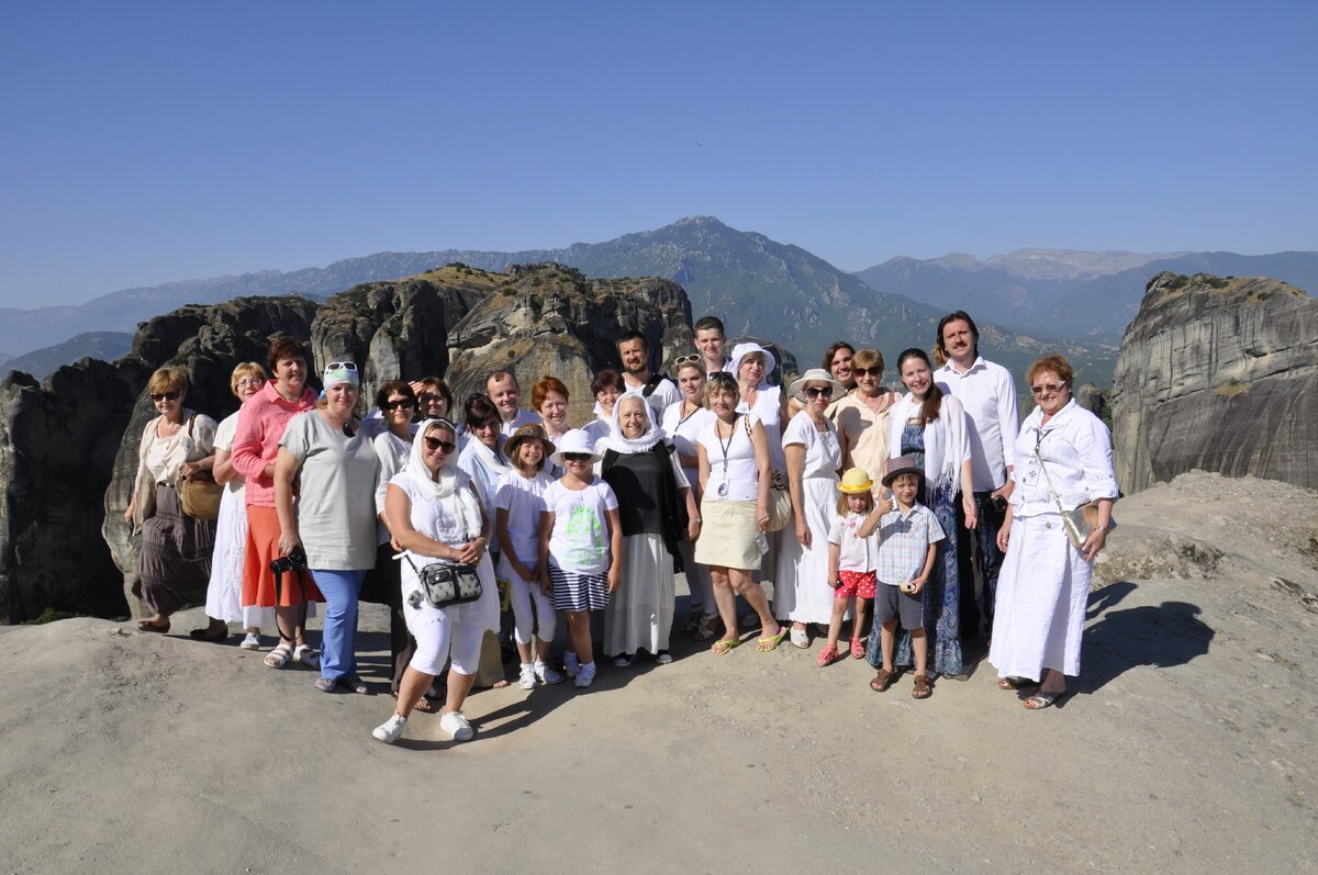 Сакральное путешествие инициативной группы Авторского проекта СОТАТ. Метеоры. Греция