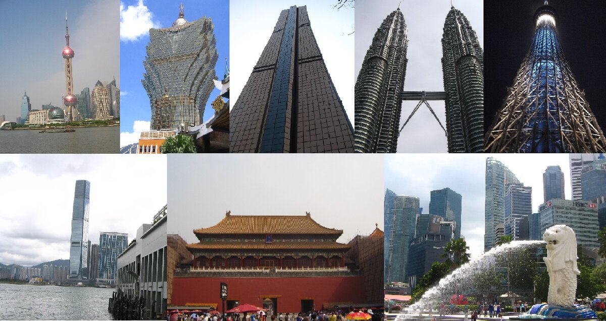 Достопримечательности Азии