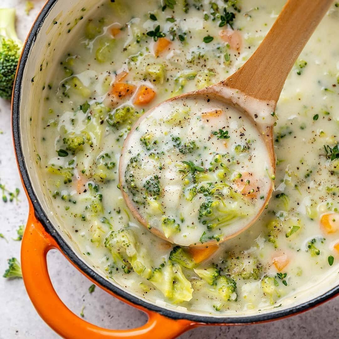 Суп с брокколи рецепт постный фото пошагово