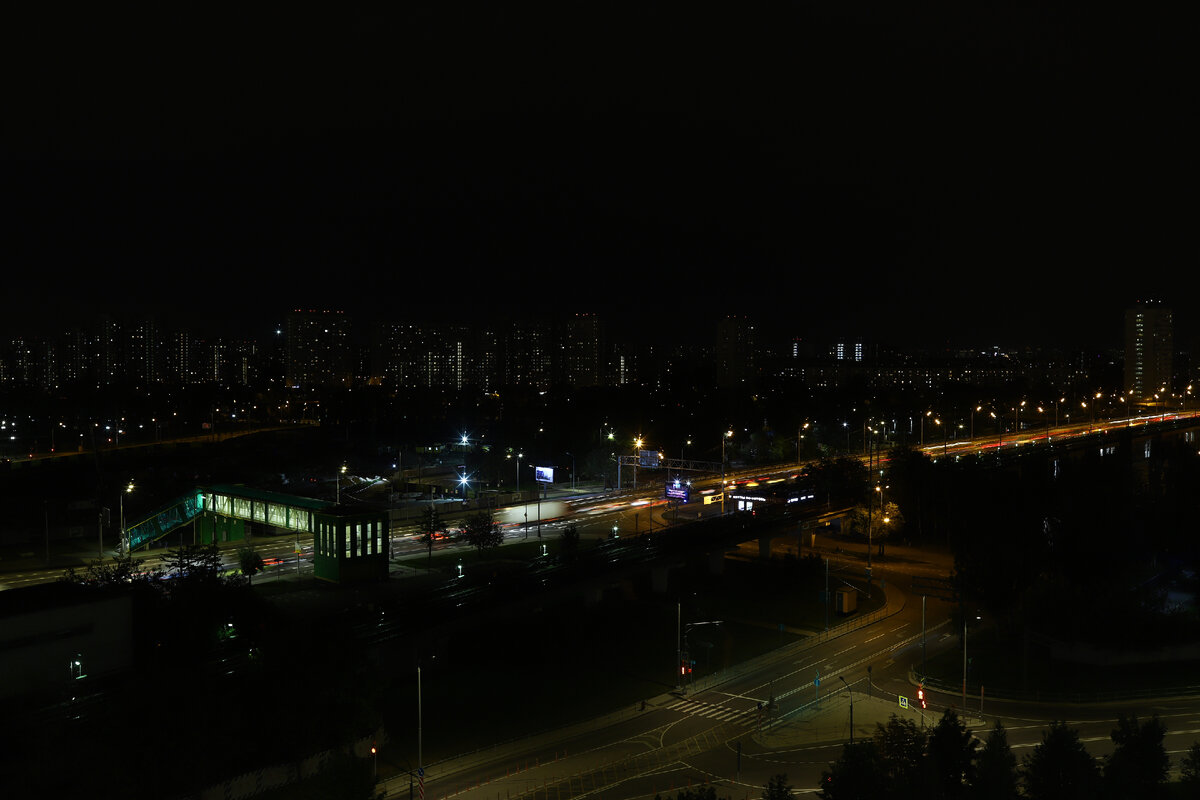 ISO 100. EV = -3. Фото автора.