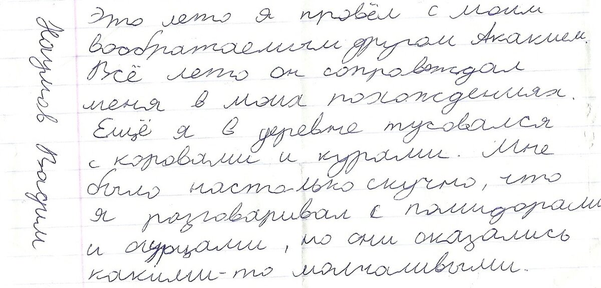 Пример сочинения как я провел лето