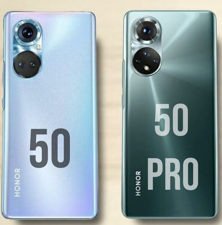Honor 50 и 50 PRO . Взято из открытых источников.