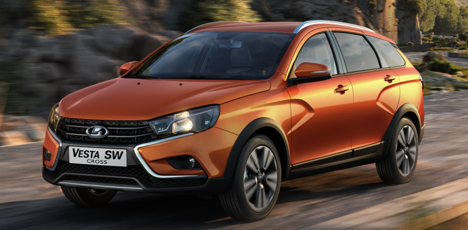 Lada Vesta SW Cross, цена от 1 100 000 рублей.