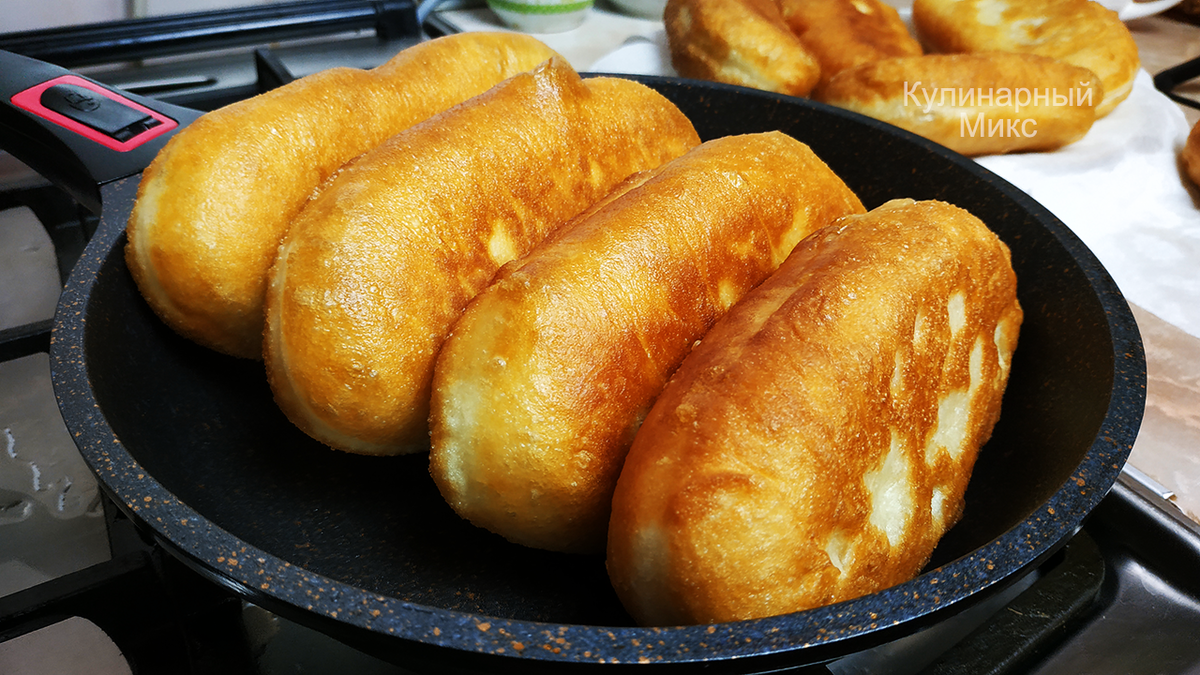 Пирожки на сковороде