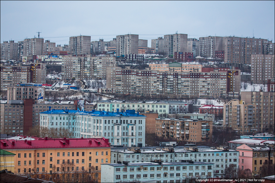 Советская красота Мурманска глазами Карлсона2