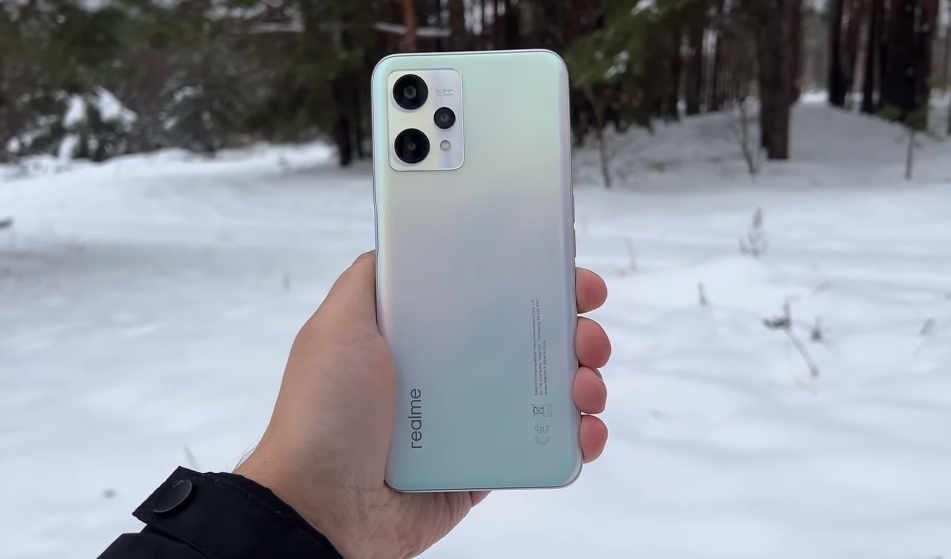 Realme 9 5G desing backside image