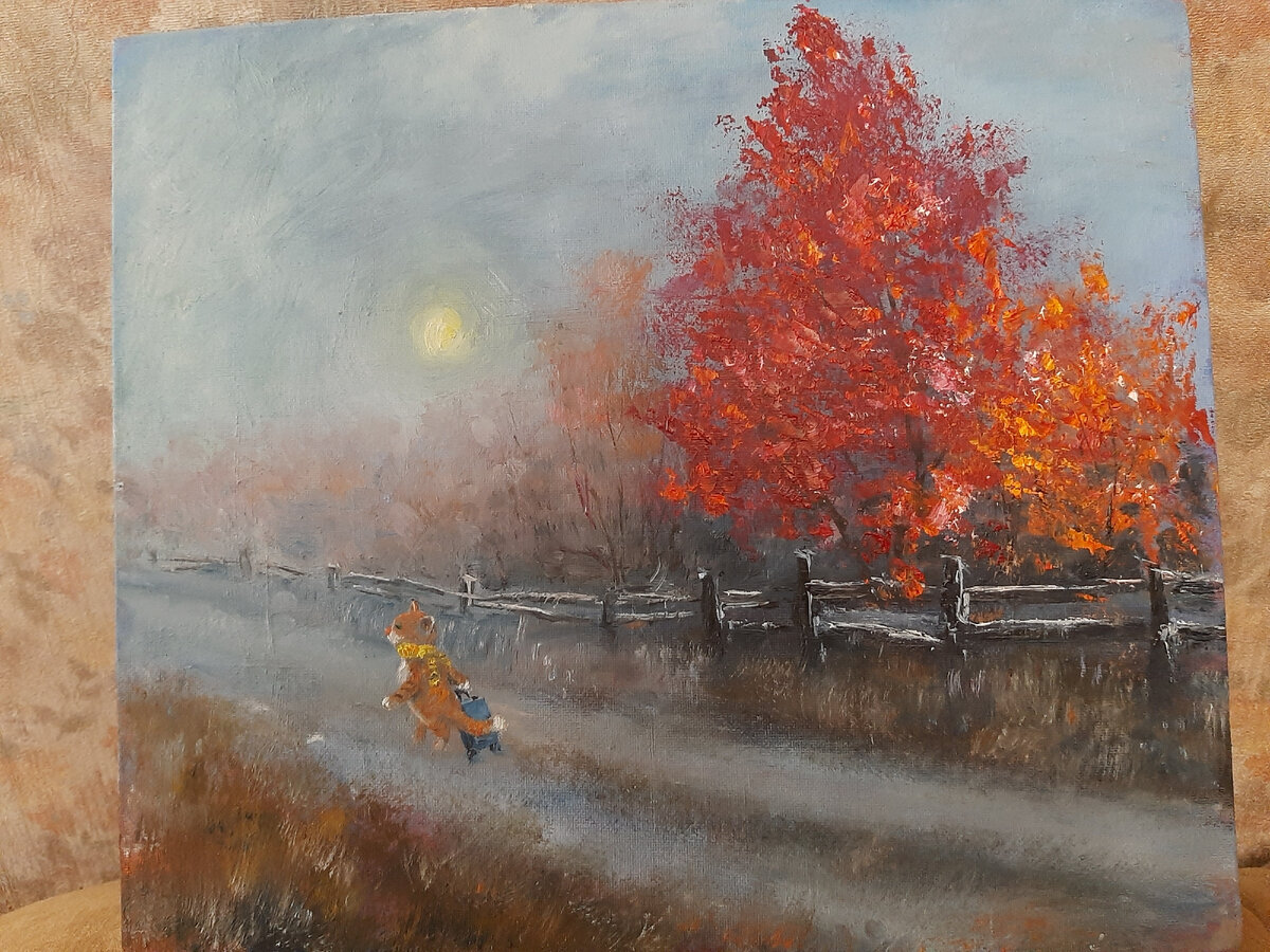 Автор Нина Златкович. Рыжий Васька уже год живет у меня!