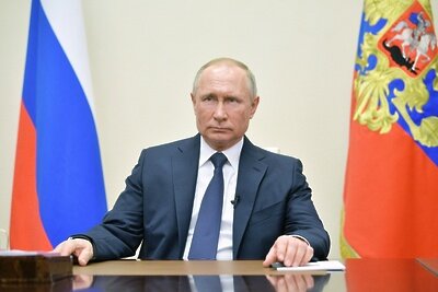    Президент РФ Владимир Путин ©Алексей Дружинин РИА Новости