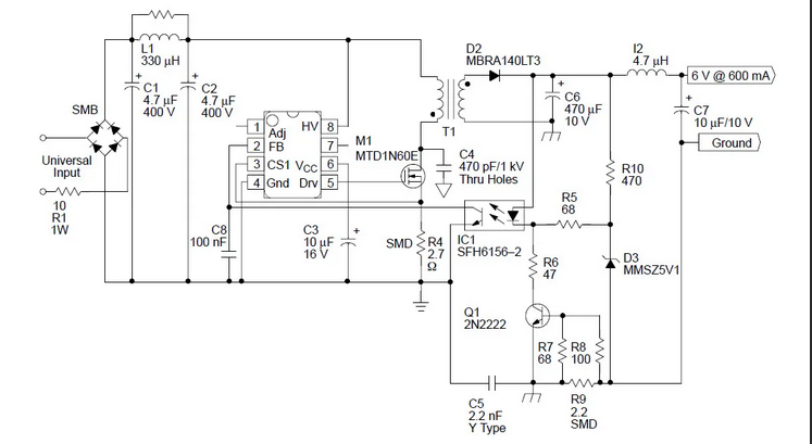 Купить DK1203 Контроллер питания малой мощности DIP-8