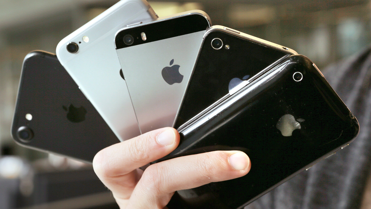 Старые айфоны