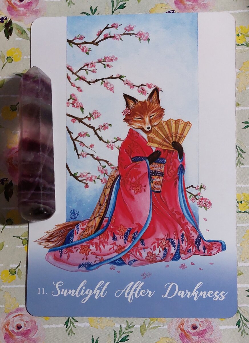 Колода: "Foxfire the Kitsune Oracle" by Lucy Cavendish