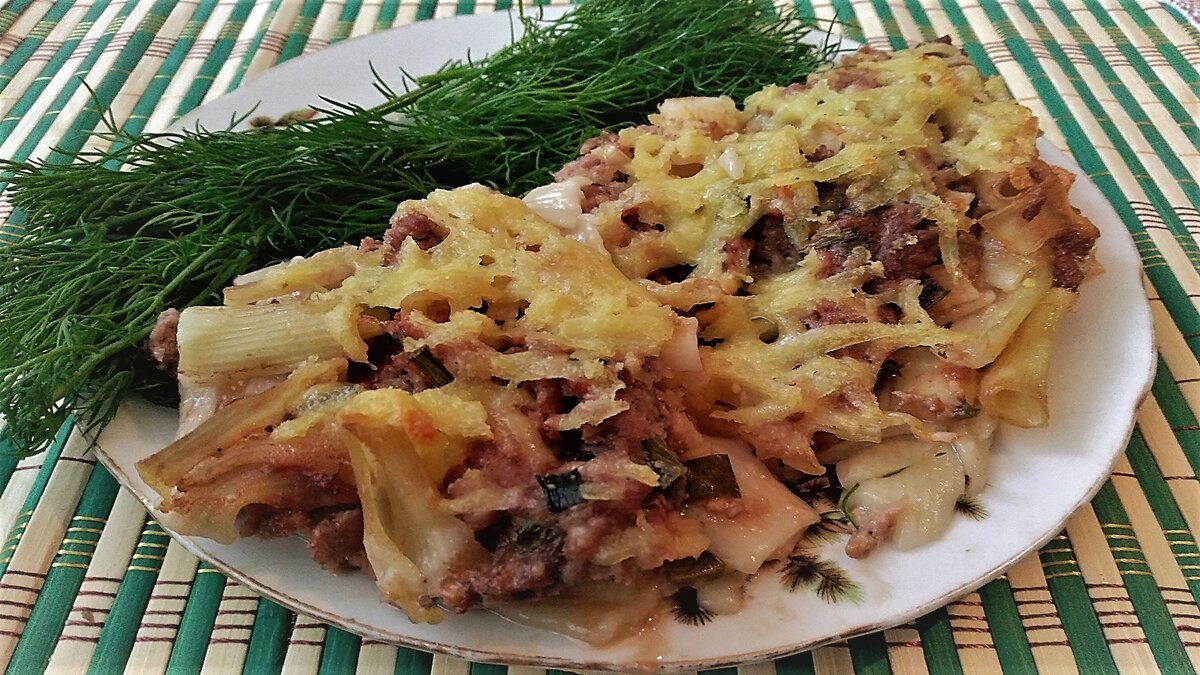 Макароны с фаршем и сыром в духовке. Здорово Полезно!