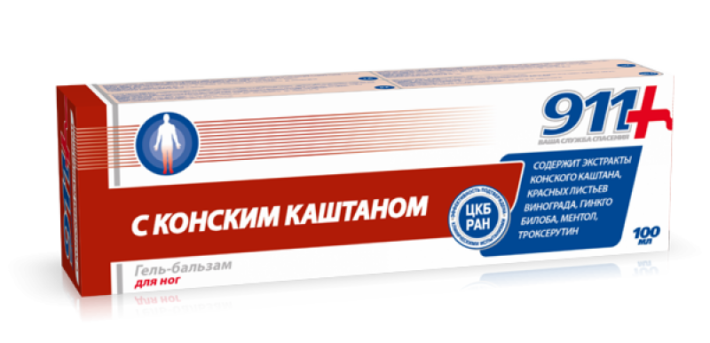 Внешний вид бальзама 911