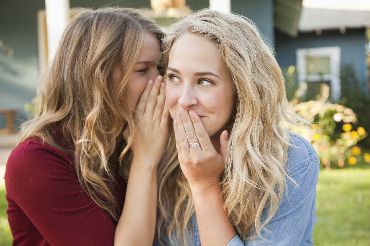 Женщины могут хранить секреты