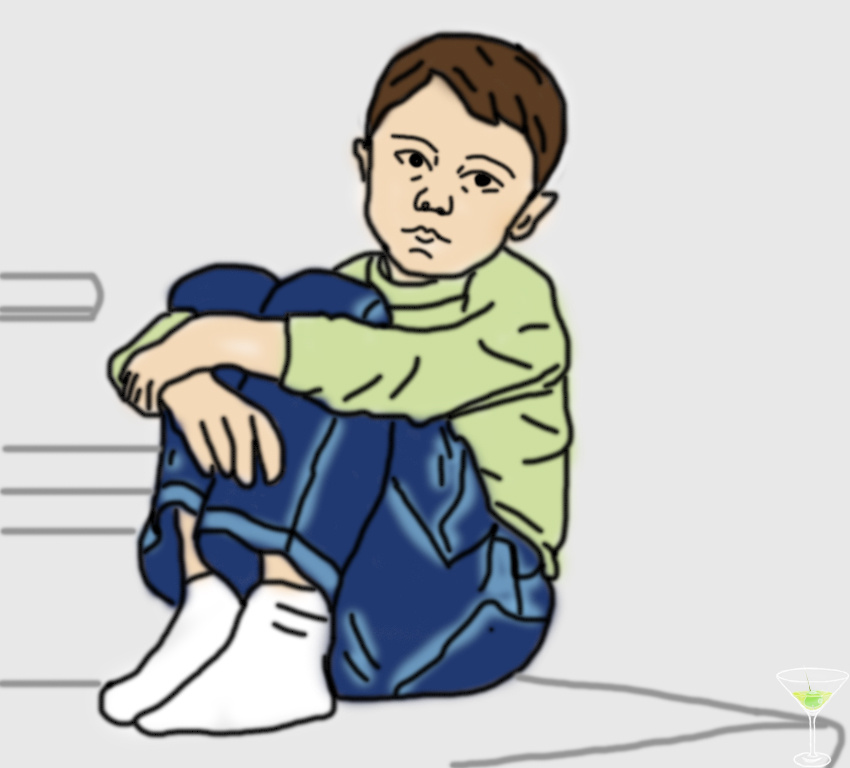 Мальчик никогда не жаловался на свою жизнь 