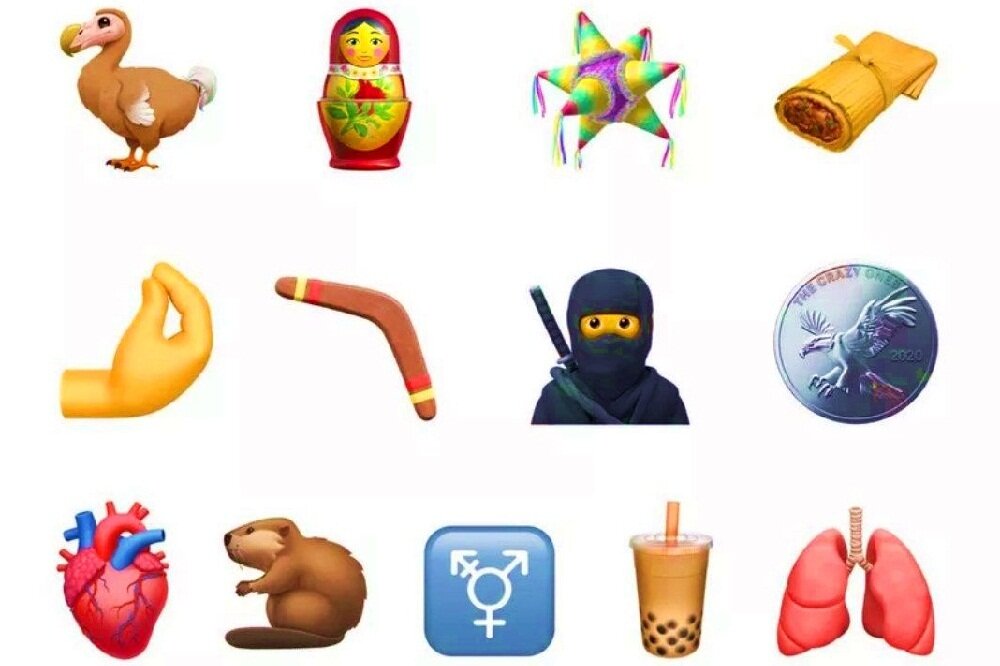 Новые эмодзи для iOS 14