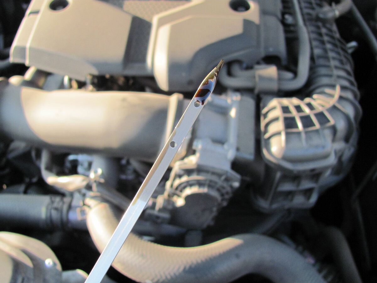 Низкий уровень масла