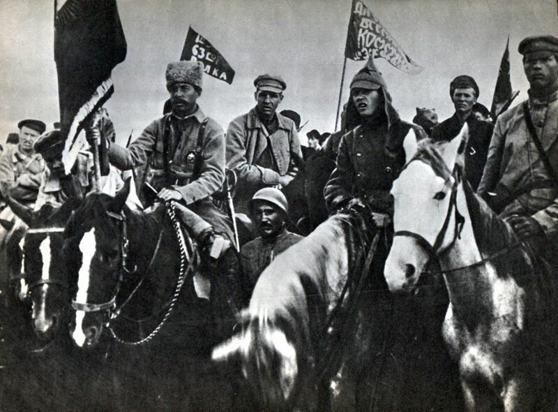 Красная армия 1918 года.