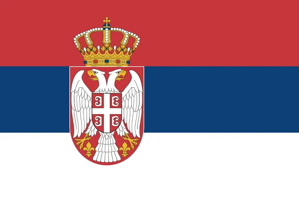 Современный флаг Сербии