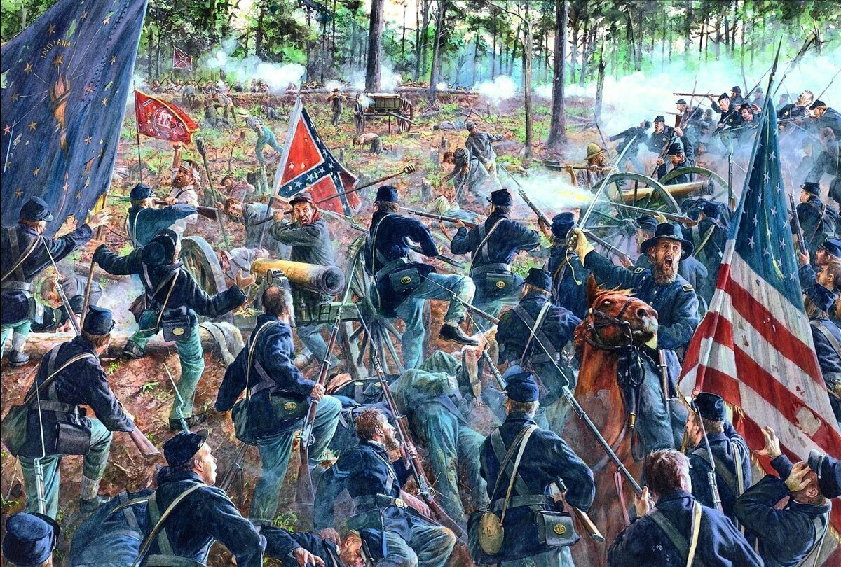 Гражданская война в сша 1861