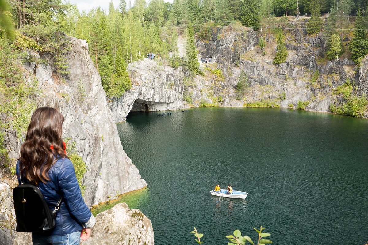 Рускеала карелия фото летом