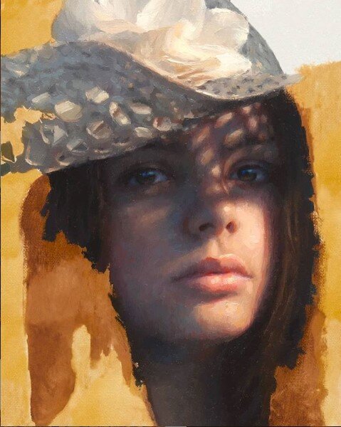 Листайте галерею!      Дамиан Лехошест (Польша).  Холст, масло. Охристый подмалевок.