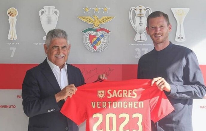 ФК Бенфика Ян Вертонген