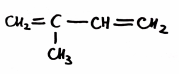 Изопрен (рисунок автора)