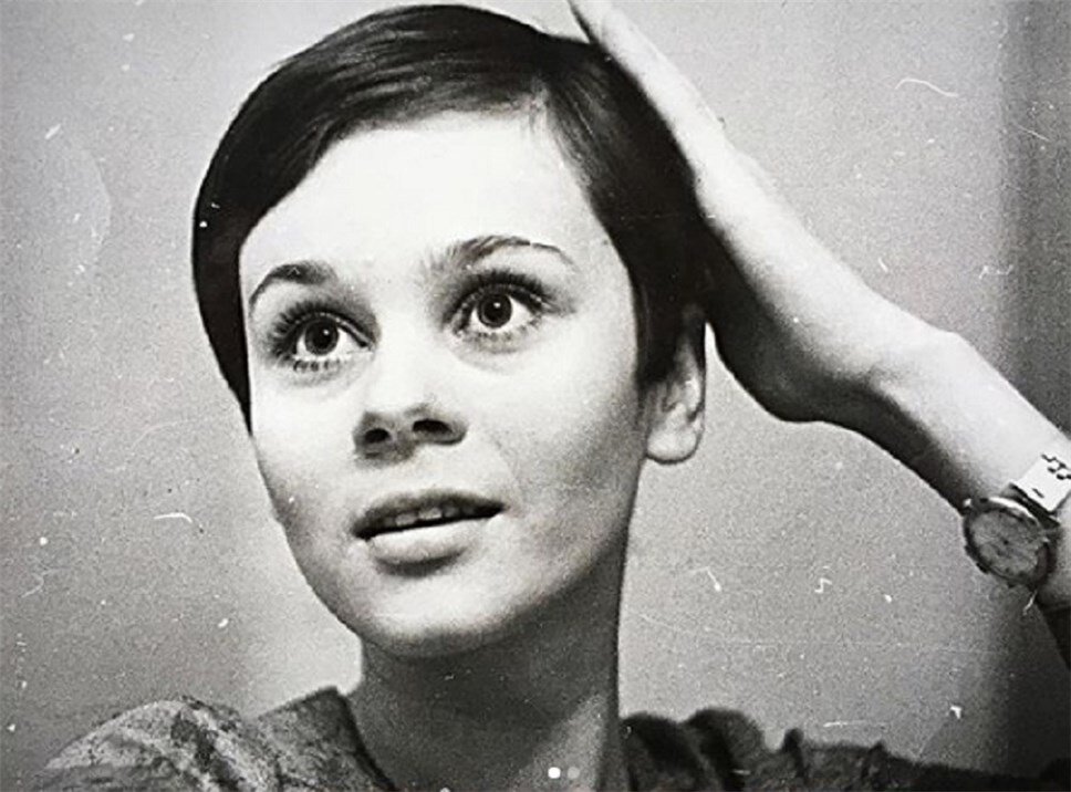 Любовь Полищук в юности