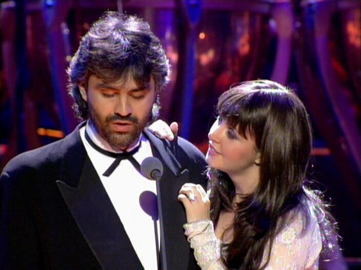 Сара Брайтман и Андреа Бочелли. Источник фото lostpic.net