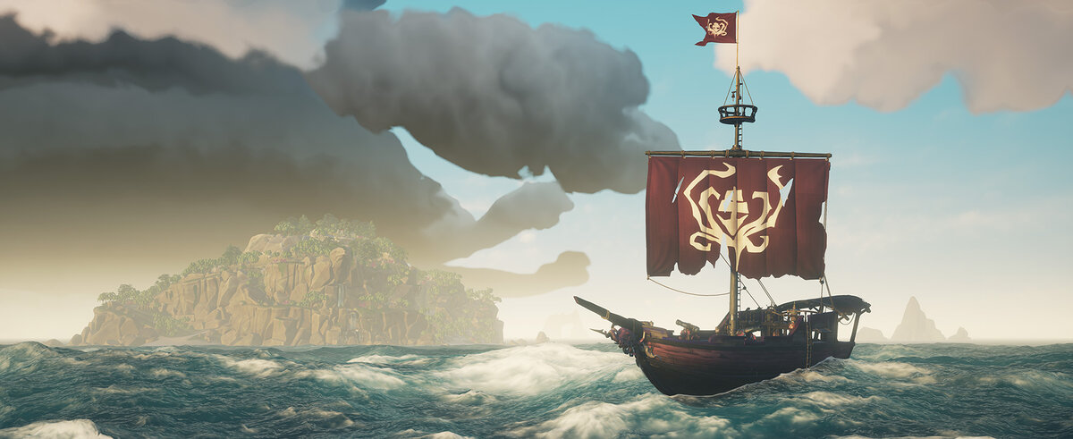 Шлюп - идеальный вариант для пиратов-одиночек и команд из двух человек. Пусть это и самый непрочный корабль, зато в манёвренности ему нет равных.