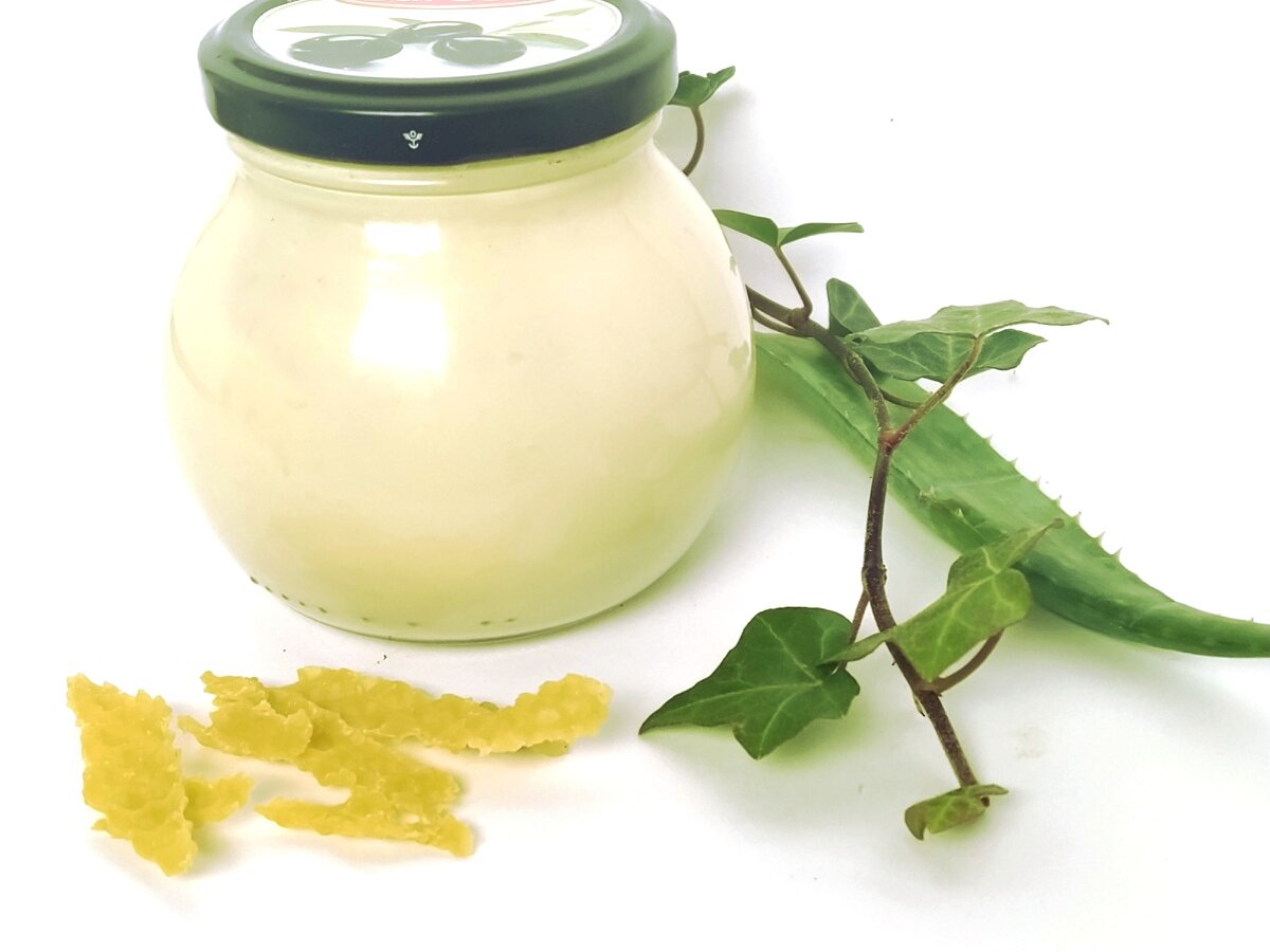 Крем для рук с пчелиным воском, фото автора.