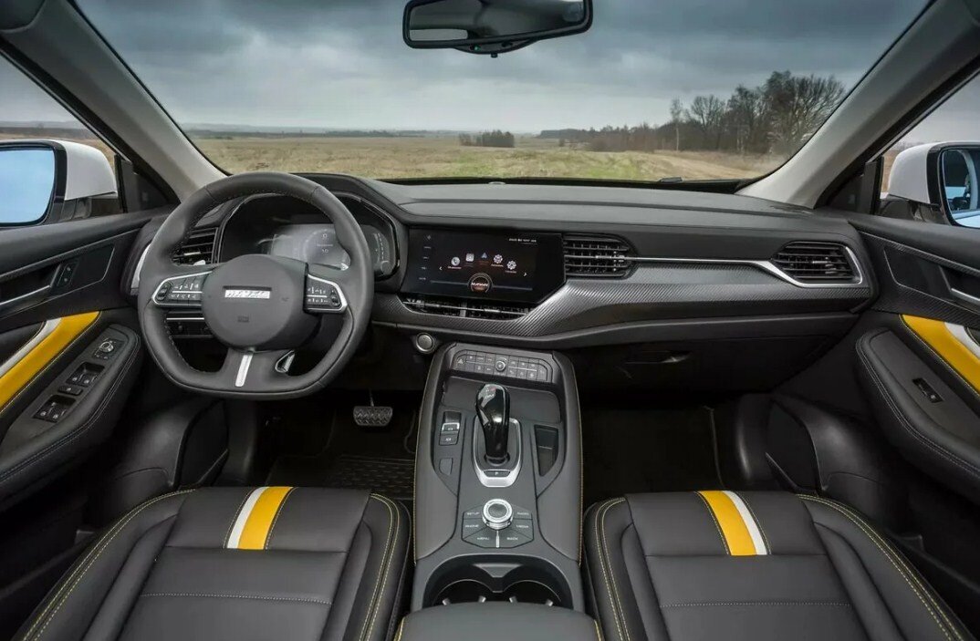 Интерьер Haval F7x