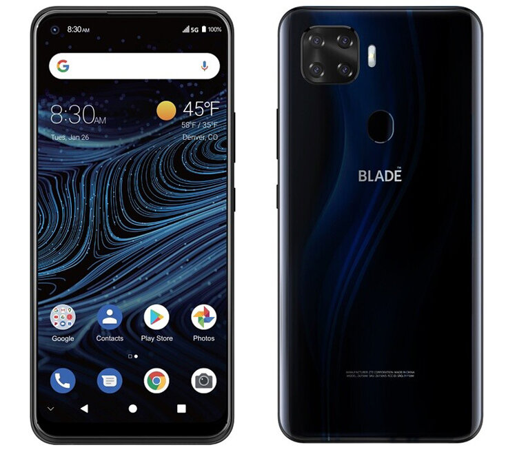 Дизайн нового смартфона ZTE Blade X1