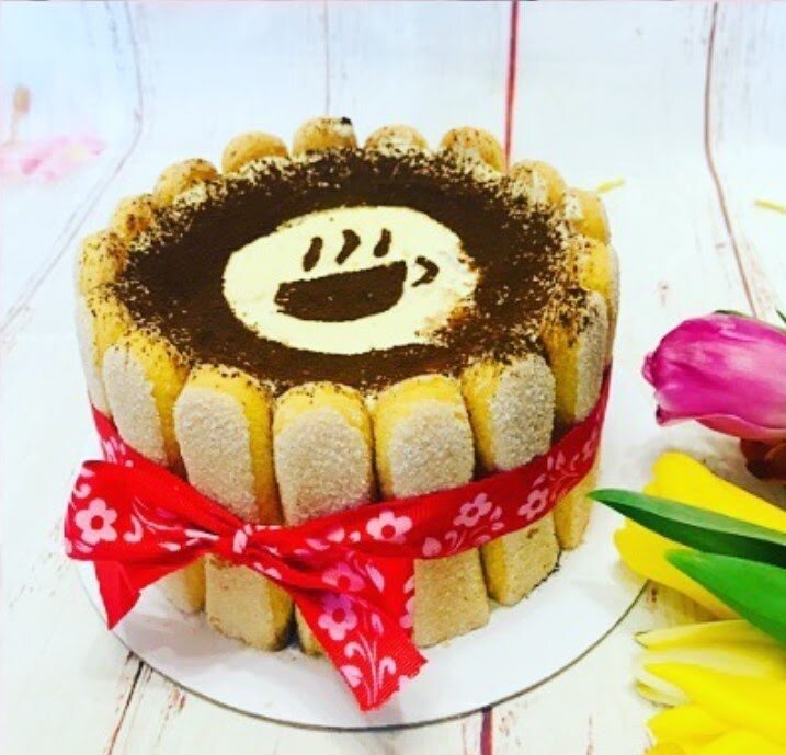 фото автора. торт тирамису