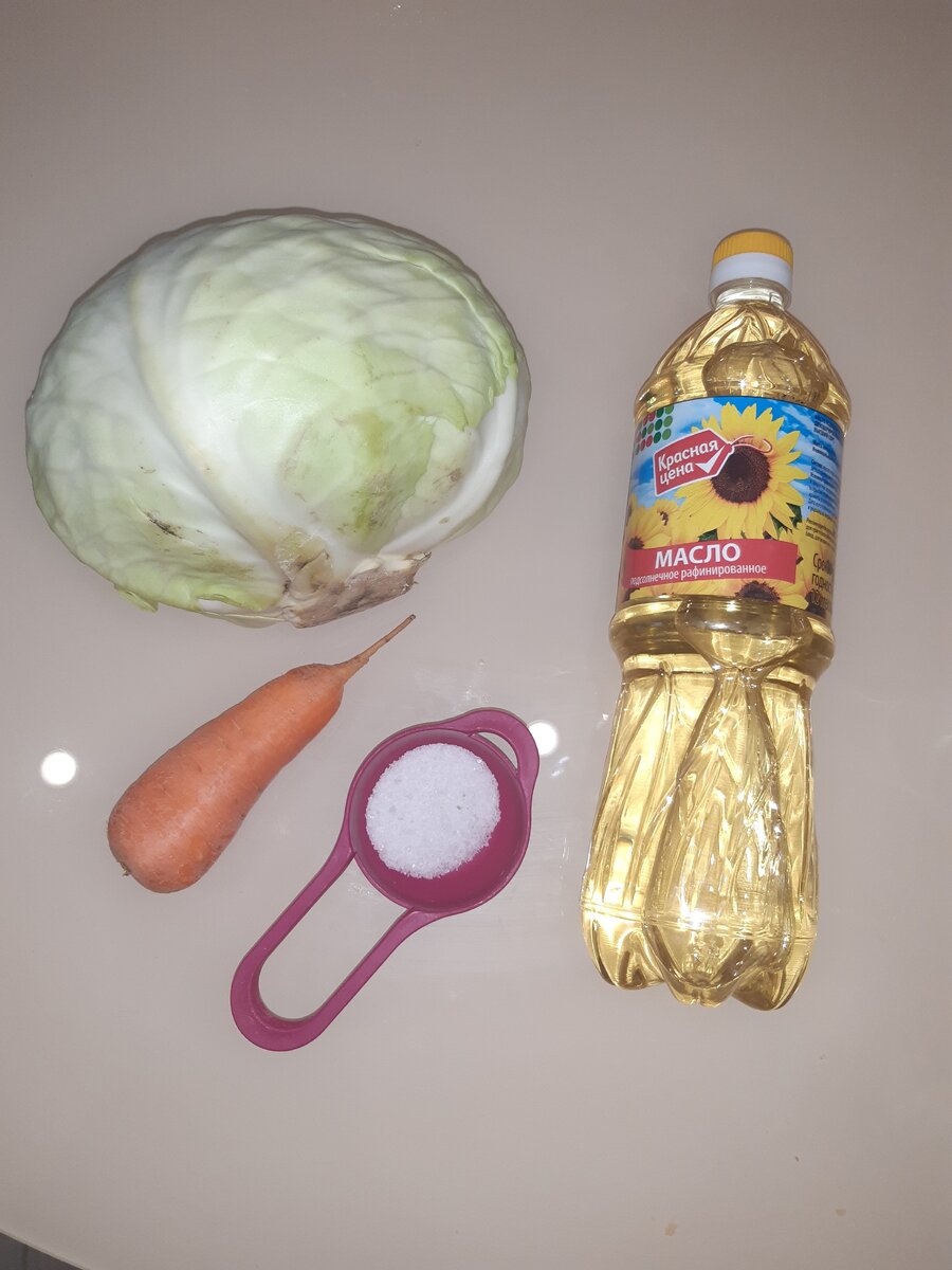 ингредиенты для капустного салата