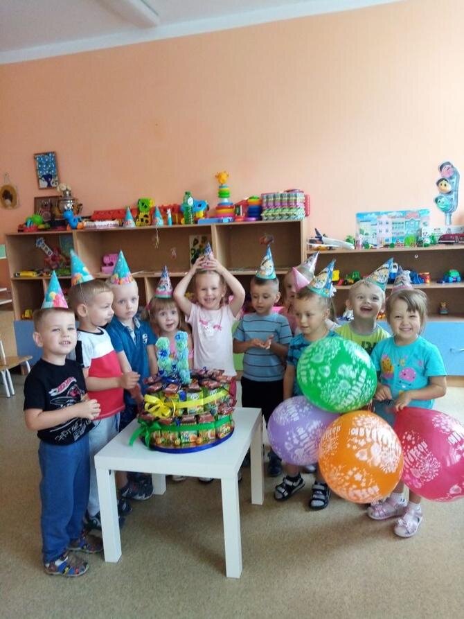 Деньрожденька в детском саду!
